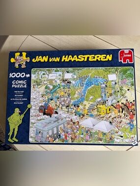 Jan van Haasteren 1000-Piece Comic Puzzle - Colorful Scene